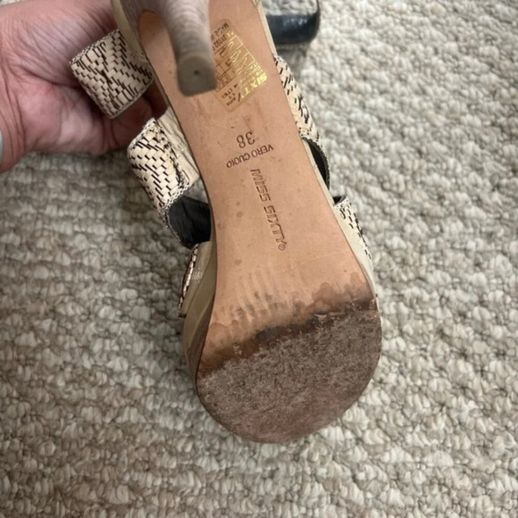 Miss sixty strappy heels size 38 - Picture 8 of 13